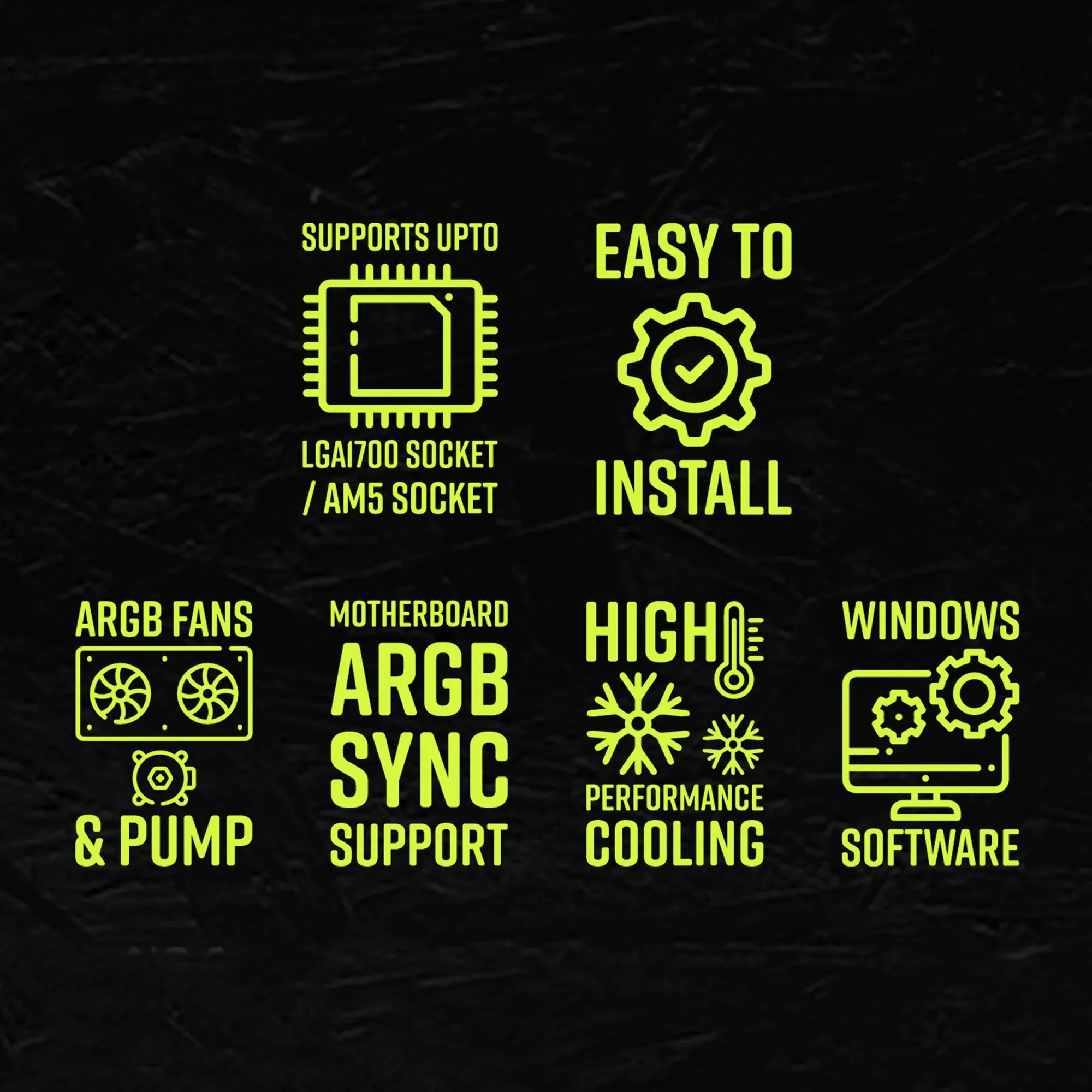 ZEBRONICS AIO240TB 240mm AIO Liquid Cooler (Black) overview 12