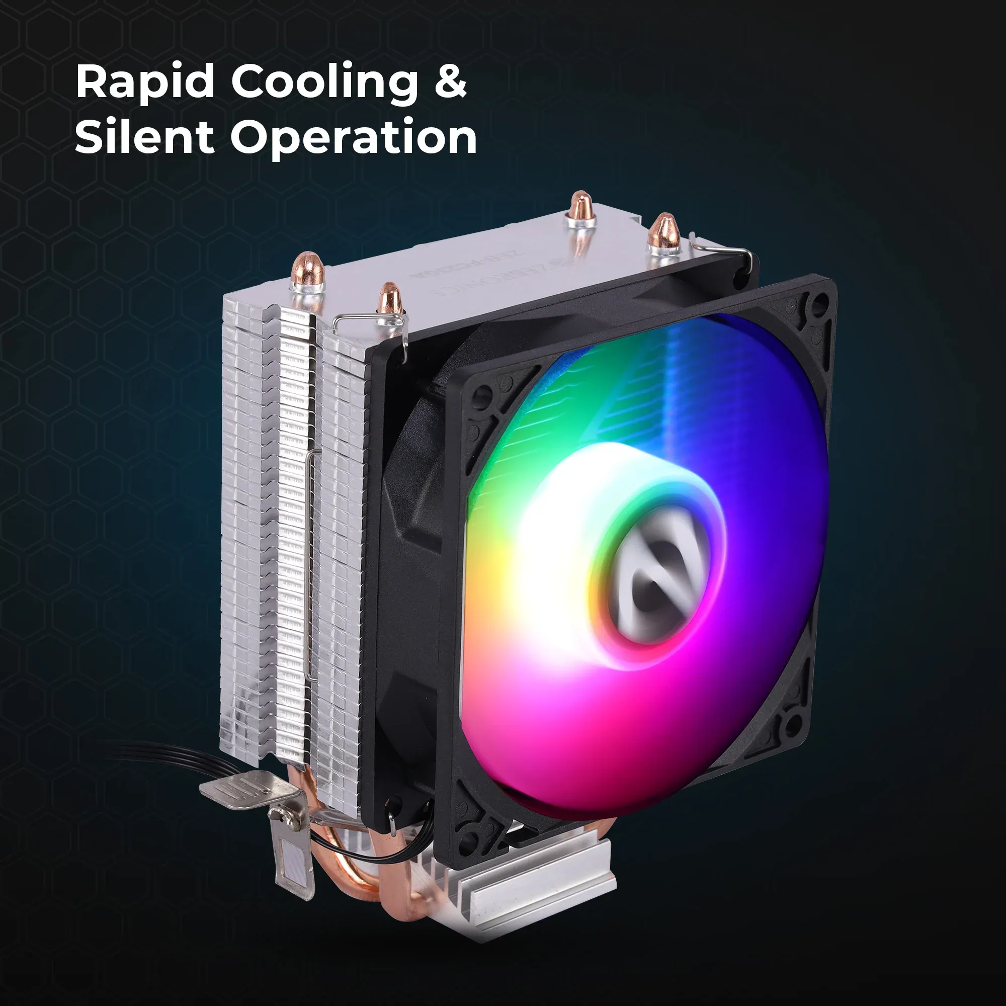 Zebronics Zeb FC230A Silent CPU Cooler overview 4
