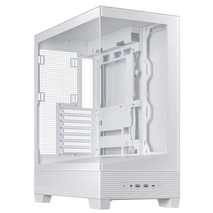 ASUS A31 White ATX Mid-Tower Gaming Case overview 1