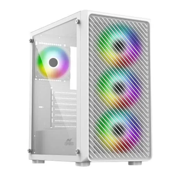Ant Esports 211 Air ARGB (ATX) Mid Tower Cabinet (White)
