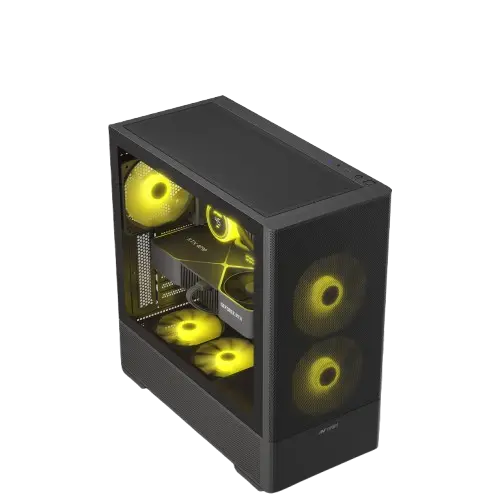 Ant Esports 511 Air 5F Mid Tower (E-ATX/ATX/M-ATX/M-ITX) Black Cabinet 2x120mm 3x140mm Fans