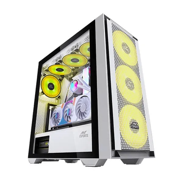 Ant Esports 690 Air ARGB (E-ATX) Cabinet - White