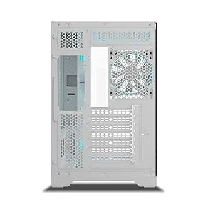 Ant Esports Crystal ARC ARGB ATX Mid Tower Case (White) overview 13