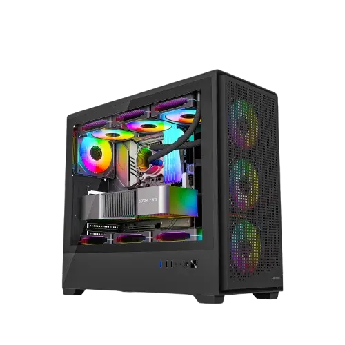 Ant Esports EVO 360 Lite (E-ATX, ATX, Micro-ATX, Mini-ITX) With 4x120mm ARGB Fans