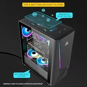 Ant Esports ICE-130AG Mid Tower Gaming Cabinet overview 2