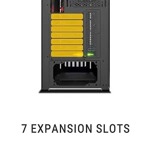 Ant Esports Mesh X 360 Mid-Tower E-ATX Gaming Cabinet (Black) overview 8