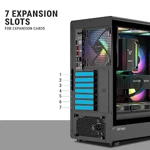 Ant Esports Titan FE ATX Mid-Tower Gaming Cabinet (Black) overview 6