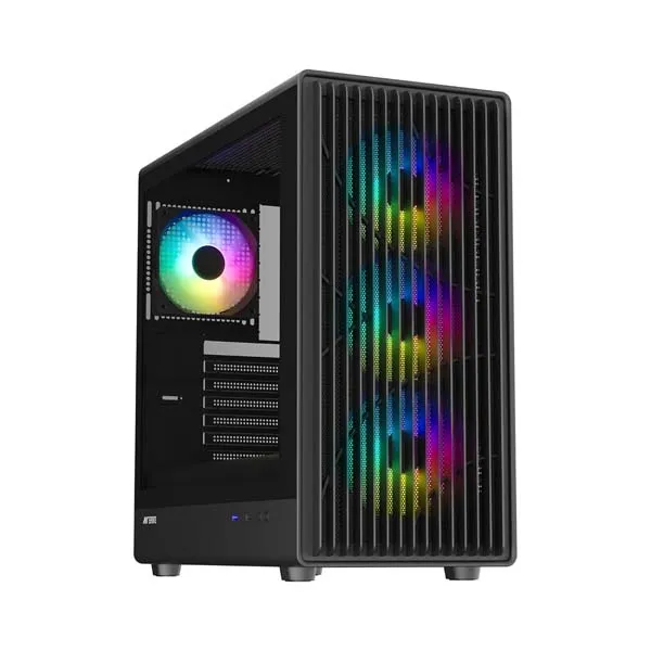 Ant Esports Zen Air 360 Mid-Tower ATX Gaming Cabinet (Black)