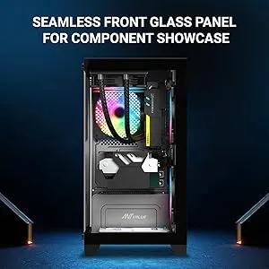 Ant Value CV200 Black M-ATX Mini Tower Case overview 2