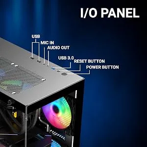 Ant Value CV200 Black M-ATX Mini Tower Case overview 4