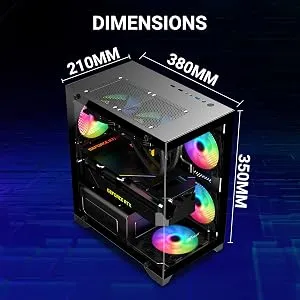 Ant Value CV200 Black M-ATX Mini Tower Case overview 9