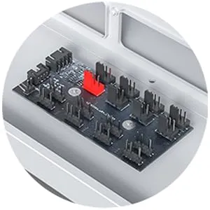 Antec C5 ARGB (ATX) Mid Tower Cabinet (White) overview 7
