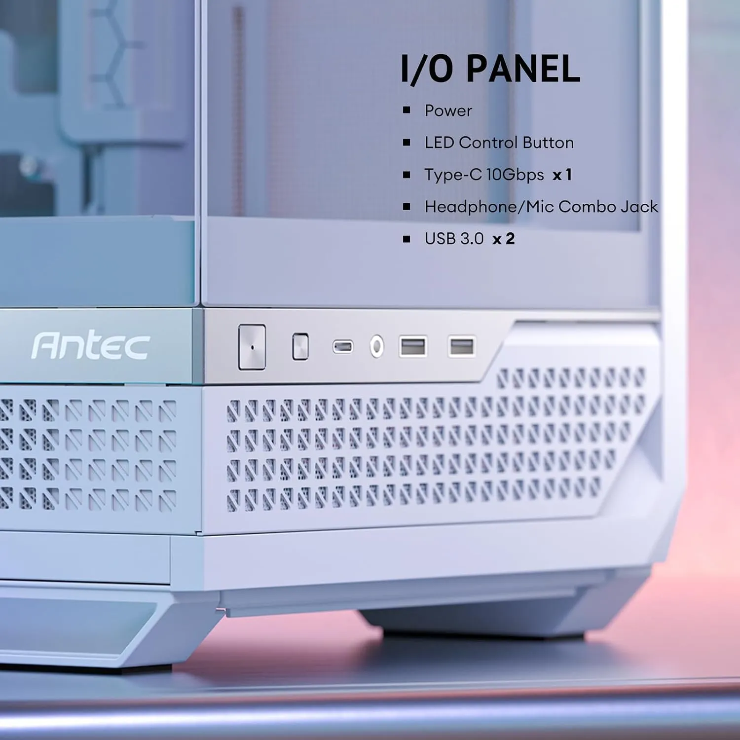 Antec C7 ARGB Mid-Tower E-ATX PC Cabinet (White) overview 38