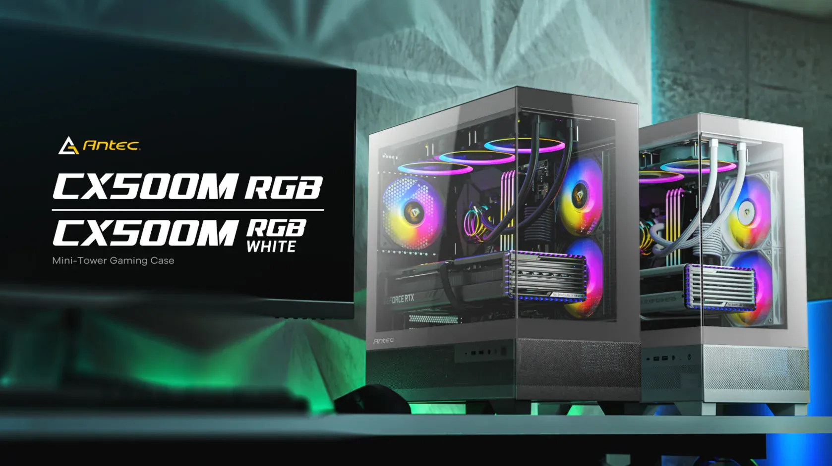 Antec CX500M RGB Black overview 1