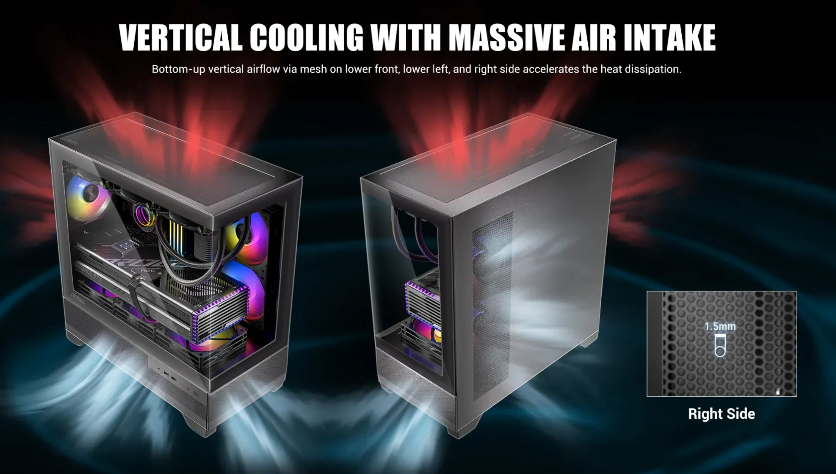 Antec CX500M RGB Black overview 2