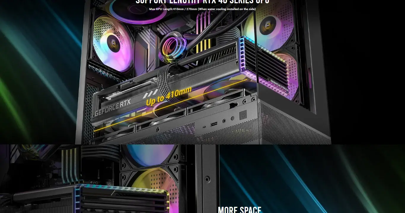 Antec CX700 RGB Elite (ATX) Mid Tower Cabinet (White) overview 11