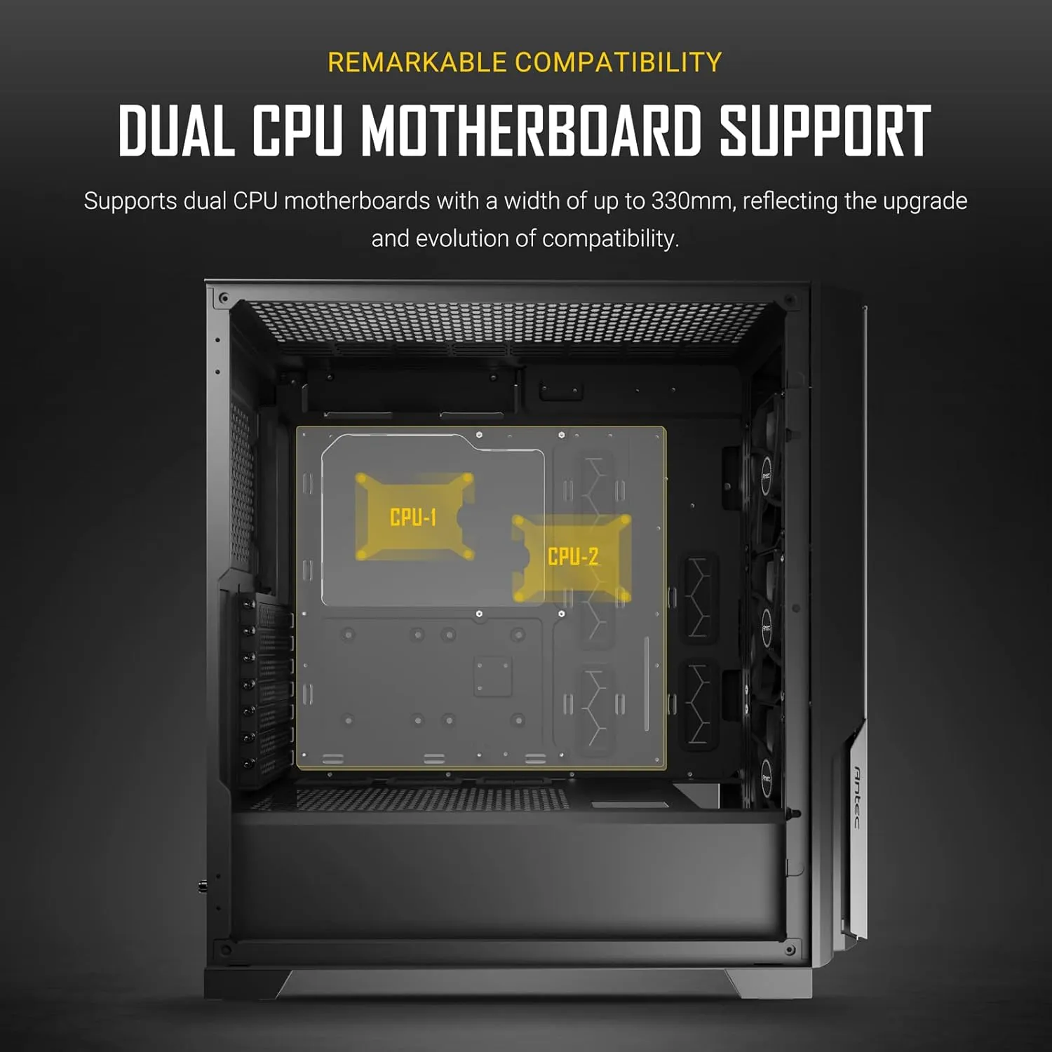 Antec P20CE Solid E-ATX Mid Tower PC Gaming Case overview 16