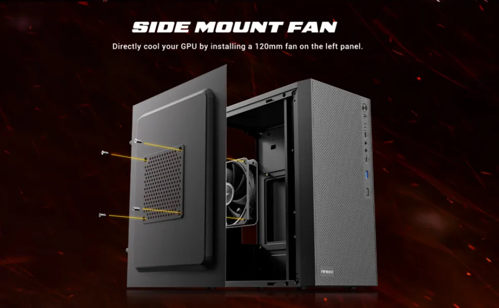 Antec ST10M M-ATX Mini Tower Case overview 4