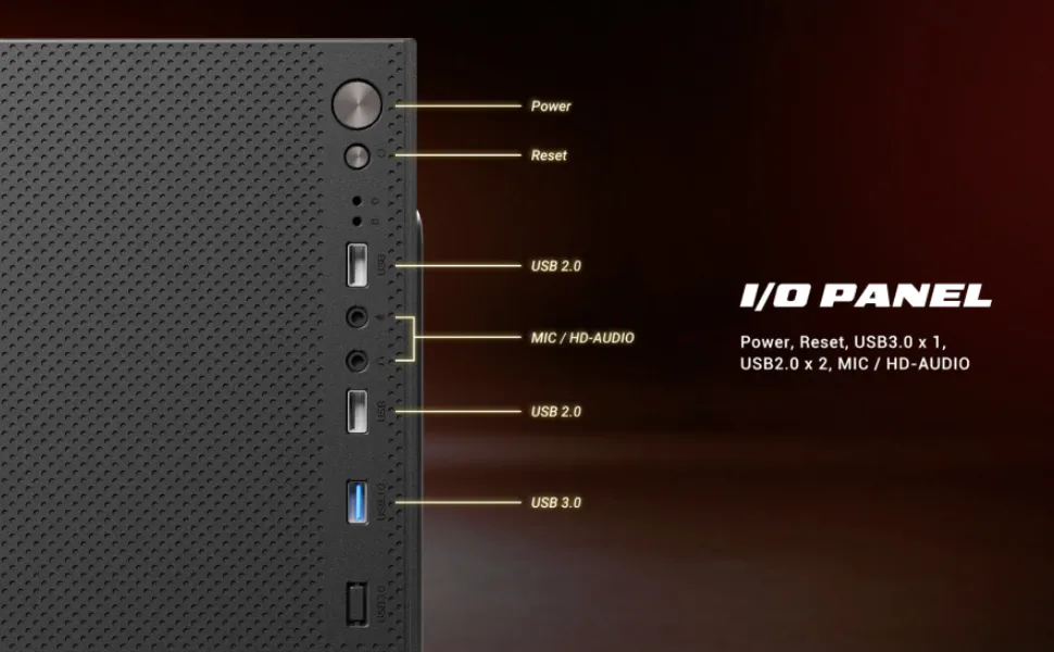 Antec ST10M M-ATX Mini Tower Case overview 5