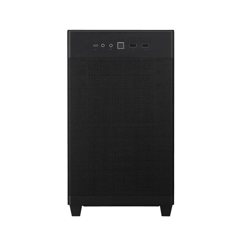 Asus Prime AP201 (M-ATX) Mini Tower Cabinet (Black) overview 1