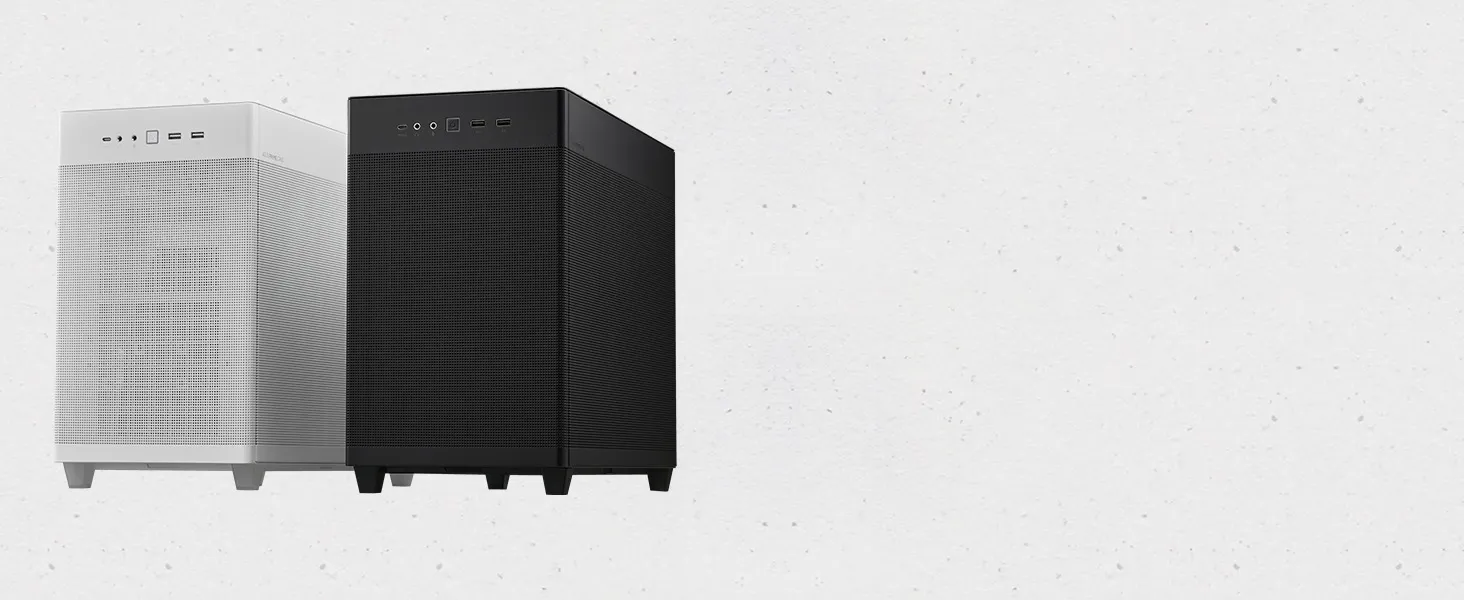 Asus Prime AP201 (M-ATX) Mini Tower Cabinet (Black) overview 2