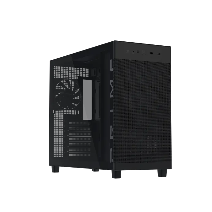 Asus Prime AP303 TG ATX Mid Tower Case overview 1