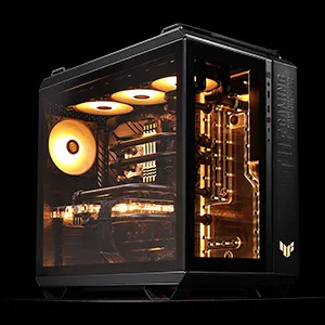 Asus TUF Gaming GT502 (ATX) Mid Tower Cabinet (White) overview 3