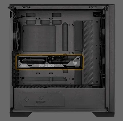 Asus Tuf Gaming GT302 Argb Eatx Mid Tower Cabinet (White) overview 6