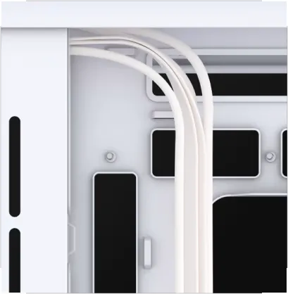 CORSAIR 3500X ARGB Tempered Glass Mid-Tower PC Case (White) overview 7
