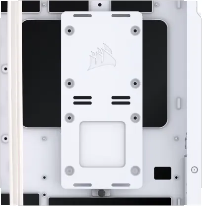 CORSAIR 3500X ARGB Tempered Glass Mid-Tower PC Case (White) overview 8