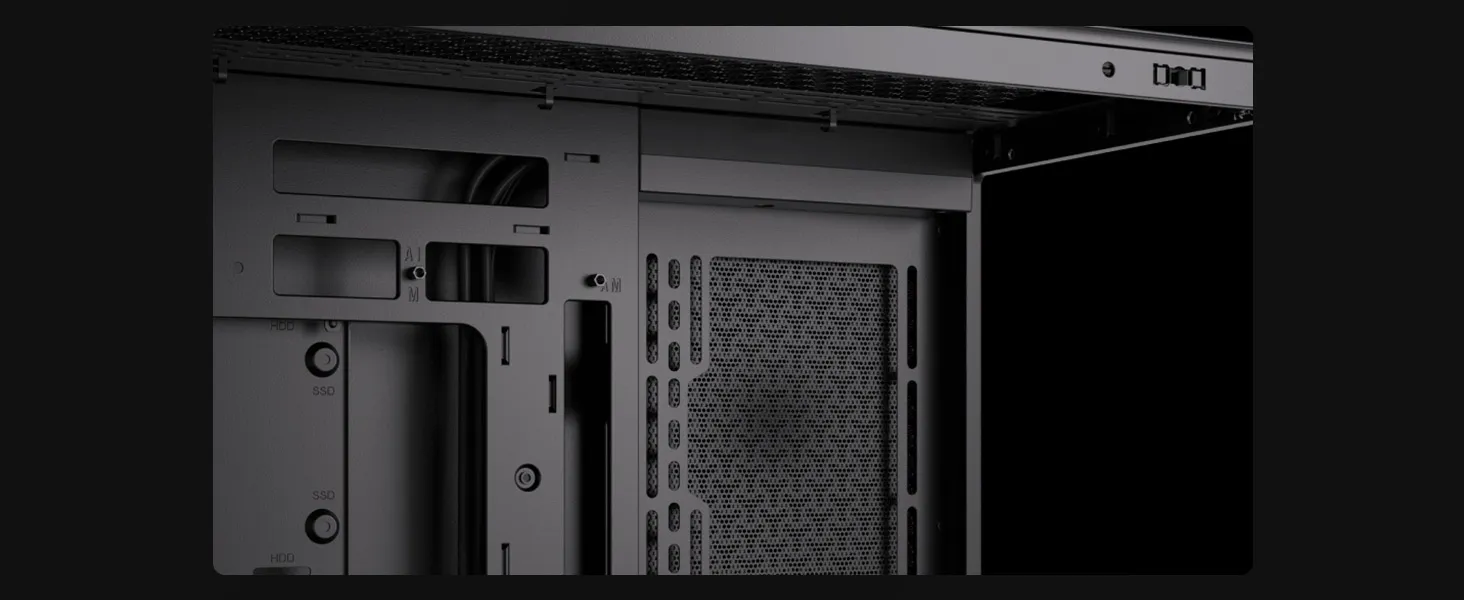 CORSAIR 3500X ARGB Tempered Glass Mid-Tower PC Case (White) overview 9