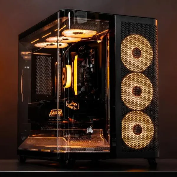 CORSAIR AIR 5400 RS-R ARGB EATX Cabinet (Black)