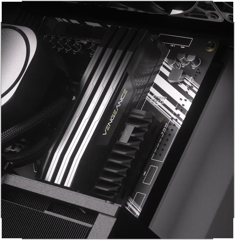 CORSAIR Frame 4000D RS ARGB Modular Mid-Tower ATX Cabinet (Black) overview 8
