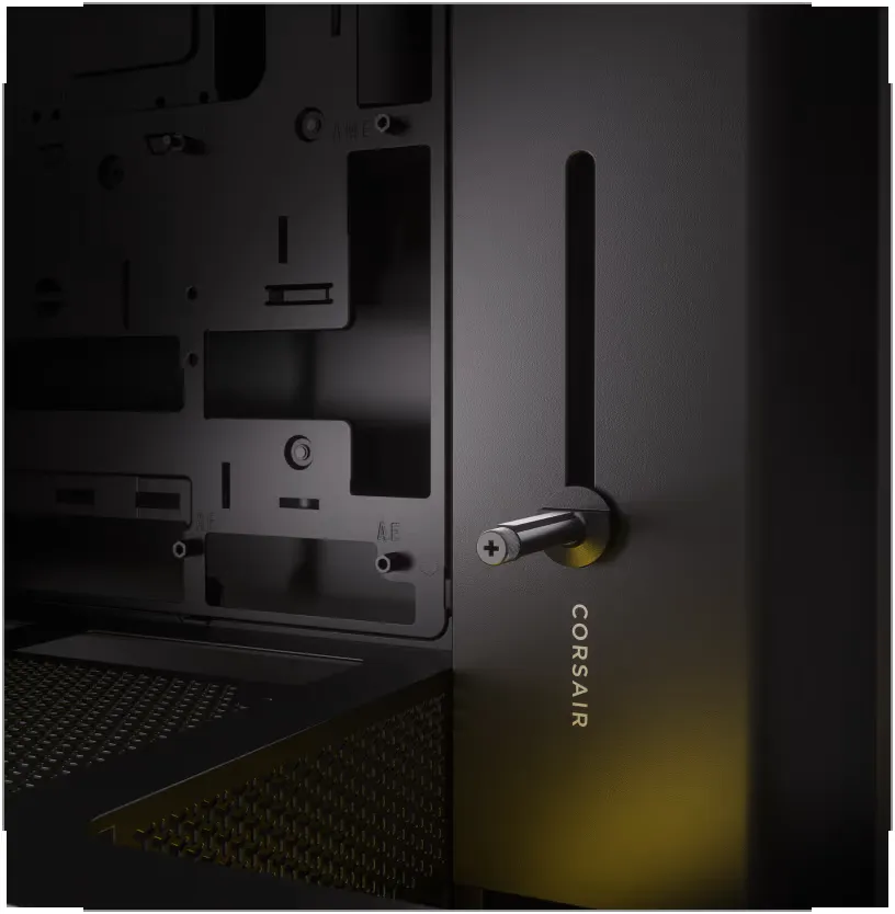 CORSAIR Frame 4000D RS ARGB Modular Mid-Tower ATX Cabinet (Black) overview 9