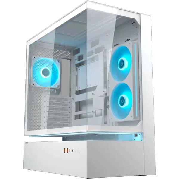 COUGAR CFV235 ARGB ATX Mid Tower Cabinet (White)