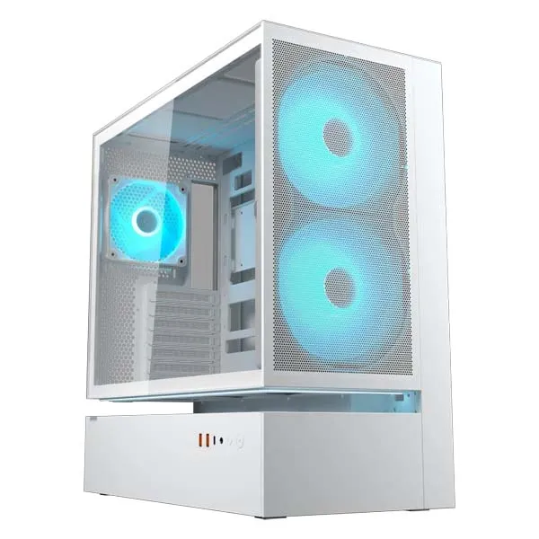 COUGAR CFV235 Mesh ARGB ATX Mid Tower Cabinet (White)