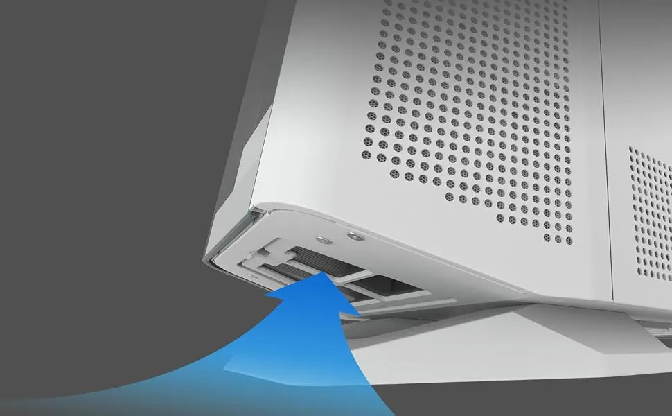 COUGAR FV270 RGB MidTower E-ATX Case (White) overview 2