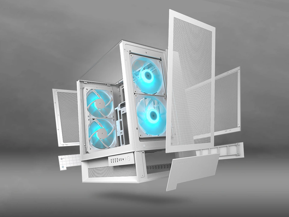 COUGAR OmnyX Mid-Tower ATX Panoramic PC Case overview 10