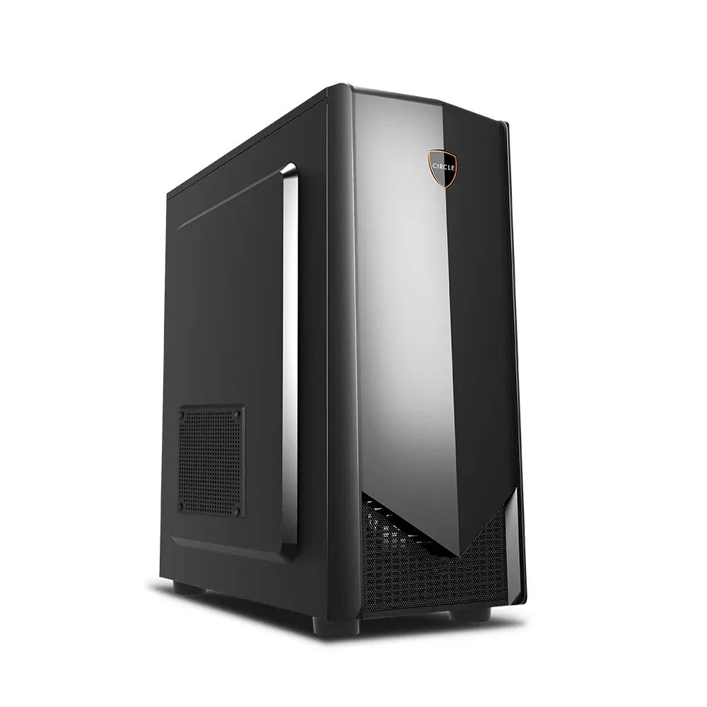 Circle Desire D5 3.0 (ATX) Mid Tower Cabinet (Black) overview 1