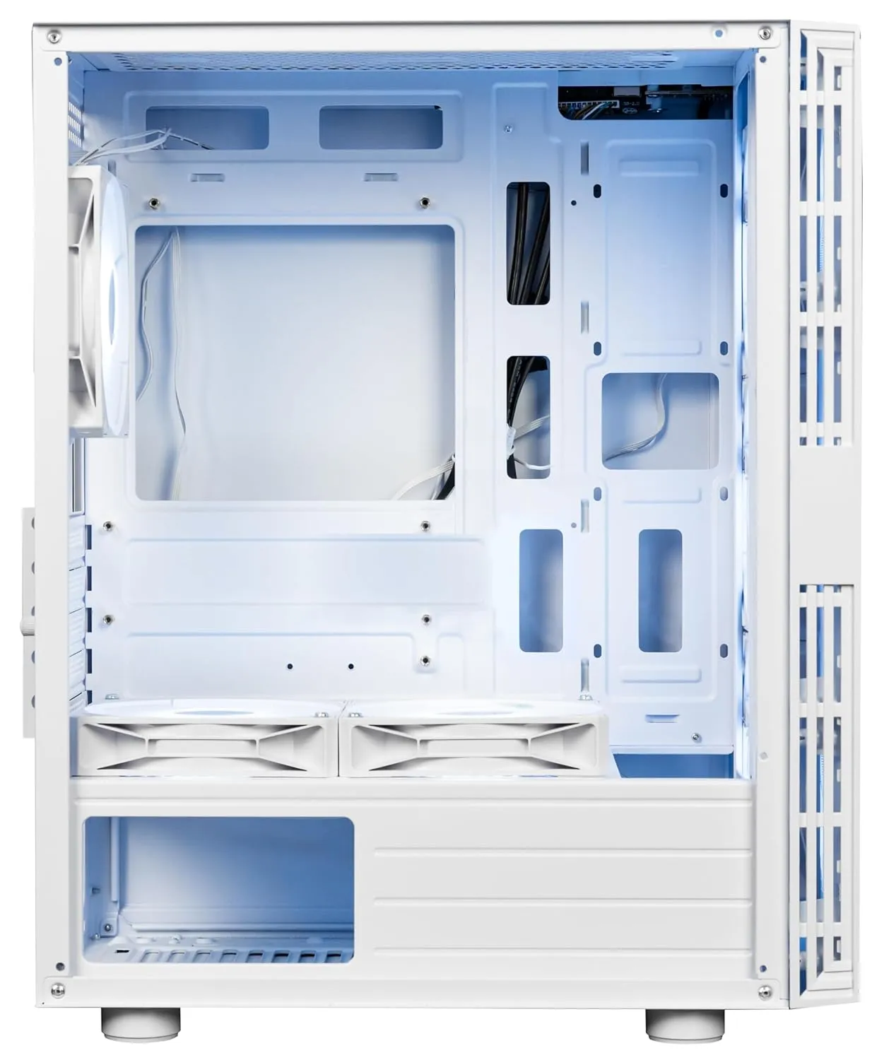 Circle Gladius M4 Mid Tower Case (White) overview 1