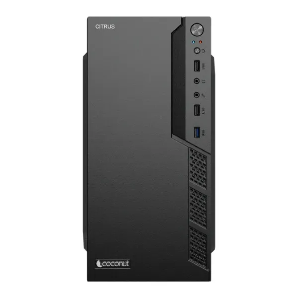 Coconut Citrus - mATX Office Cabinet with Power Supply