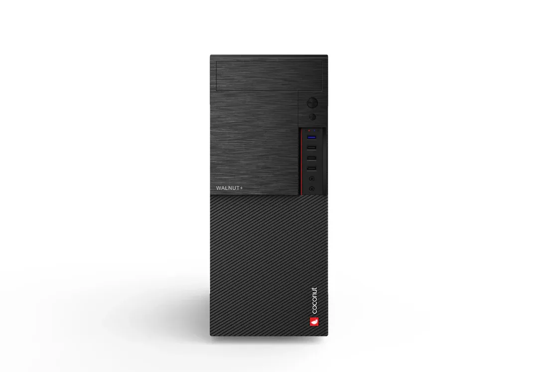 Coconut WALNUT+ - Top-End ATX Office Cabinets with SM45 Power Supply overview 1