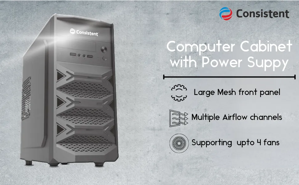 Consistent CIE101 Computer Cabinet with Power Suppy 101 overview 1