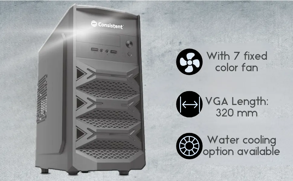 Consistent CIE101 Computer Cabinet with Power Suppy 101 overview 3