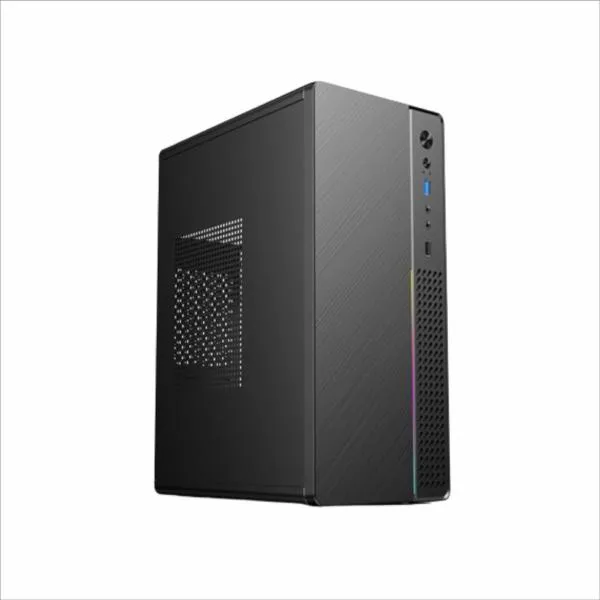 Consistent CIE107 PC Case/SMPS Computer Case 4 Full Slots VGA Max 250mm Bold Design for Bold Performance