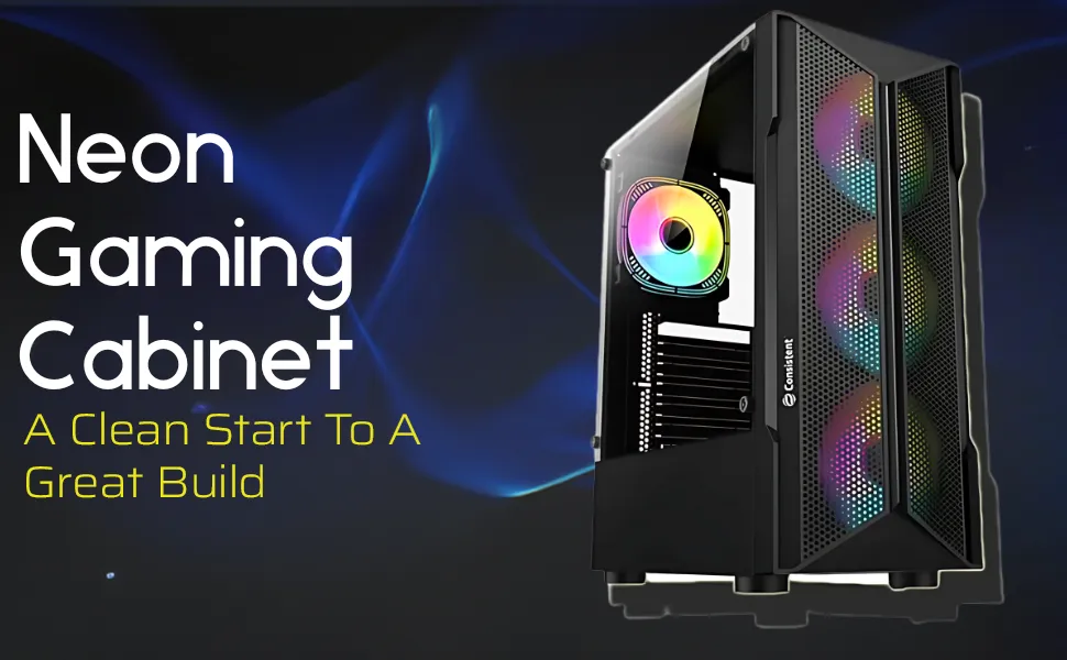Consistent Inferno Gaming Cabinet 2002 | Support : Micro ATX/ Mini ATX / ATX Motherboard | Case Size(+Front panel): 350*185*410mm | Side Panel : Left Aryclic ,Right 0.4mm SPCC overview 2