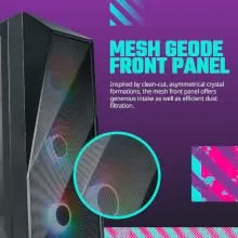 Cooler Master CMP 520 (ATX) Mid Tower Cabinet (Black) overview 4