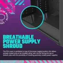 Cooler Master CMP 520 (ATX) Mid Tower Cabinet (Black) overview 6