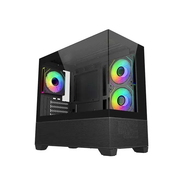 Cooler Master Elite 490 Micro ATX Mid Tower Cabinet Black (E490-KHNN-S00)