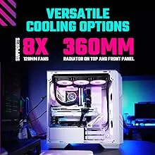 Cooler Master HAF 500 (ATX) Cabinet (Black) overview 2